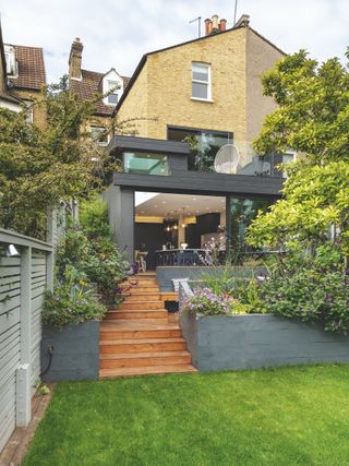 steps ideas for terrace garden