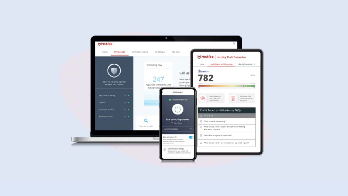 McAfee Total Protection review: Top security, but the app needs a little  work