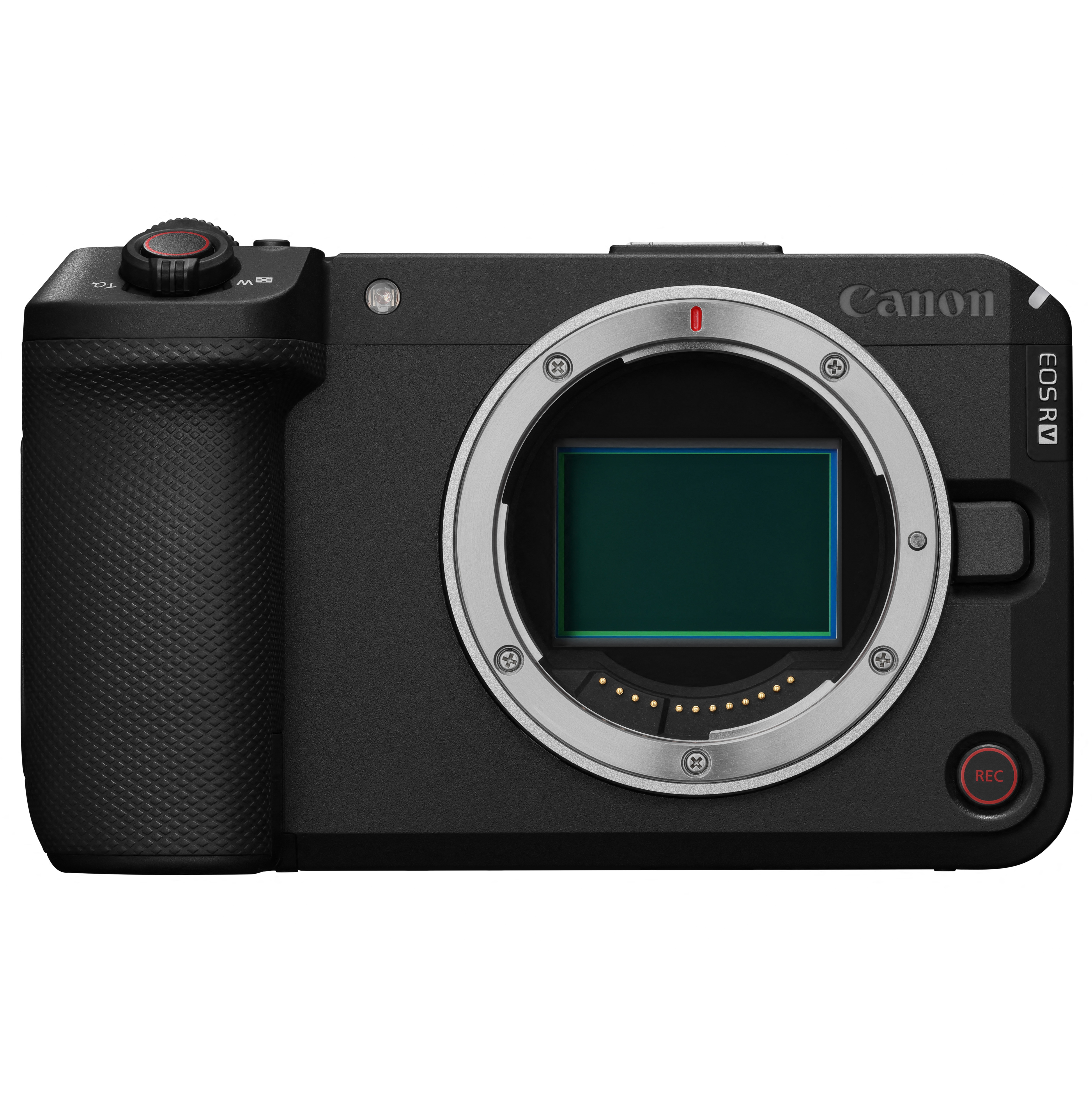Canon EOS R6 V against a white background