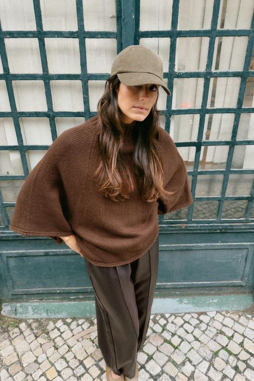 Knit Wide Sleeve Jumper