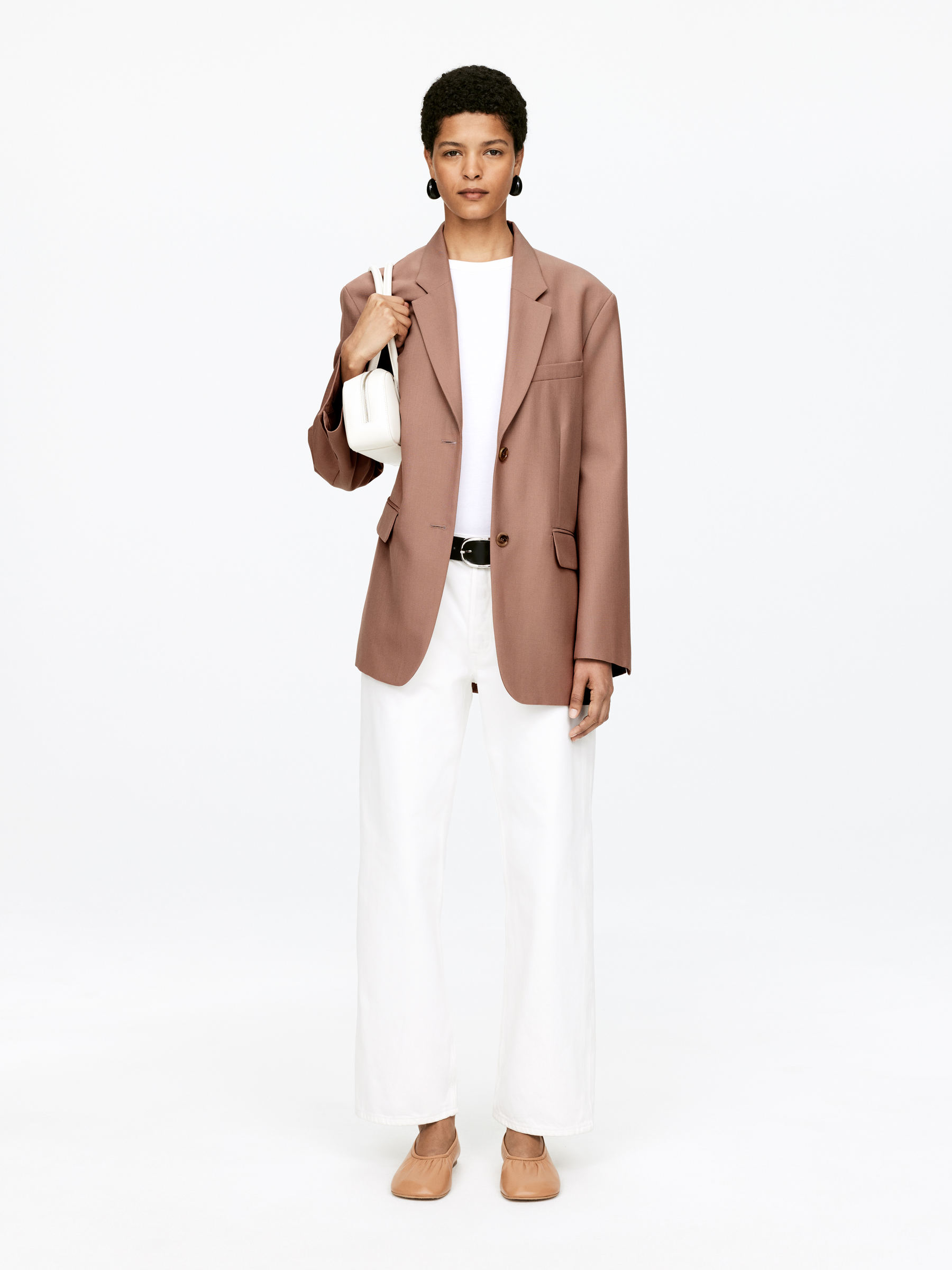 Oversized Blazer – Caramel – Women – Arket Gb