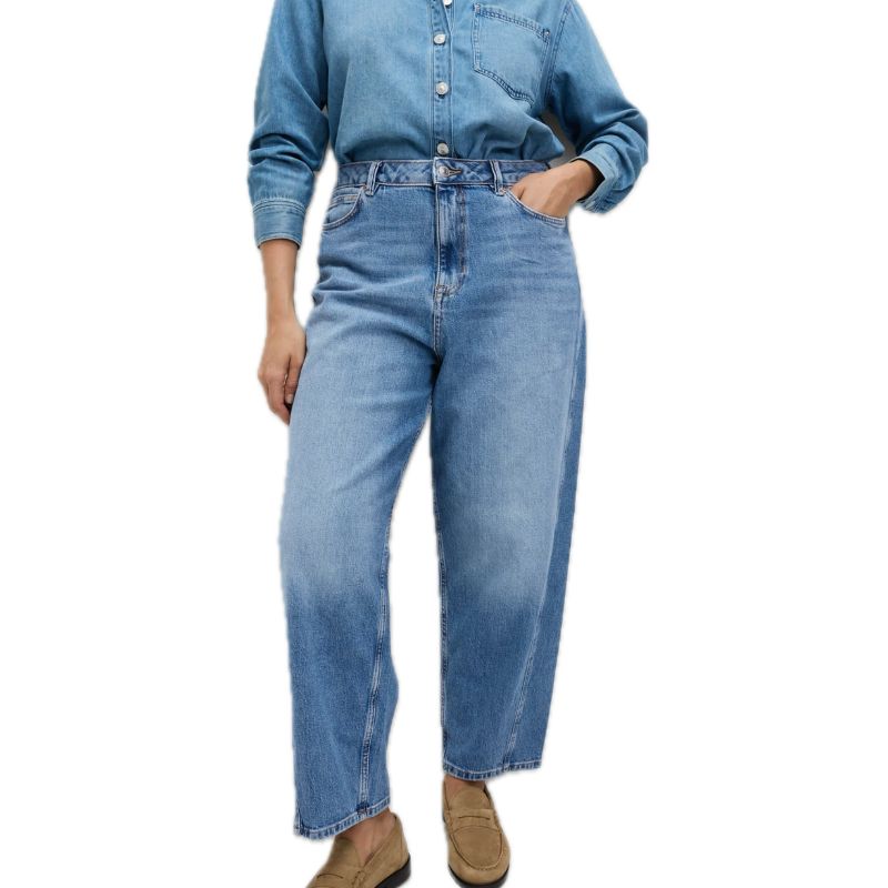 M&S, High Waisted Carrot Leg Ankle Grazer Jeans