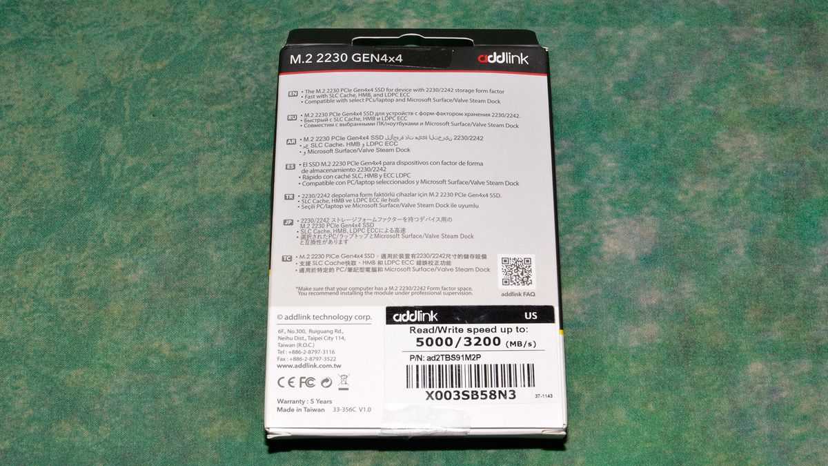Addlink S91 SSD