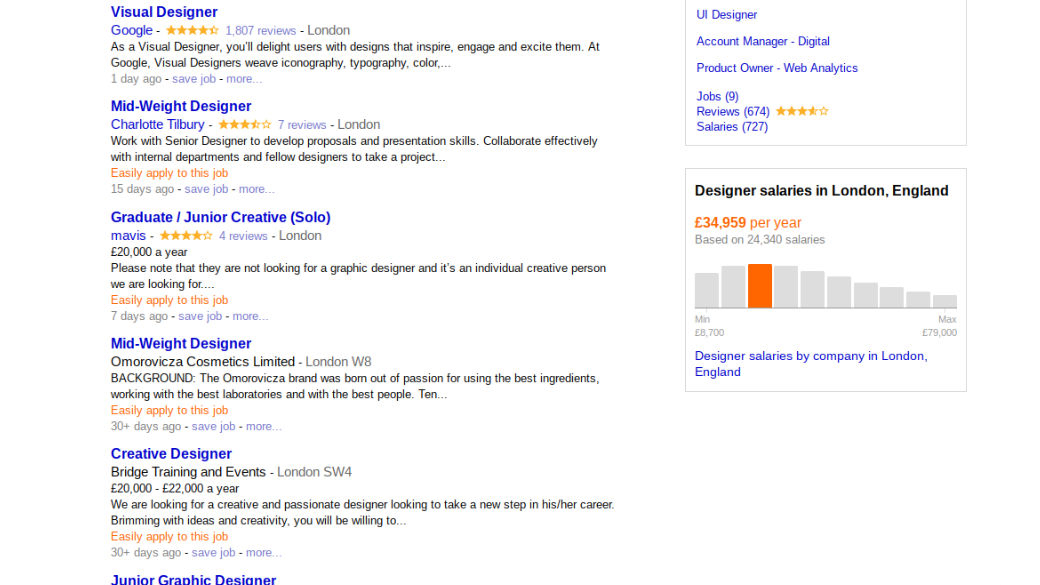 The number of design job titles may be dazzling, but they need explaining here less than in other places