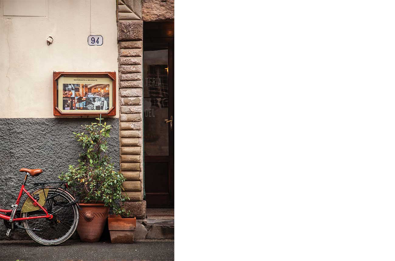 Exterior of Mecenate in Lucca