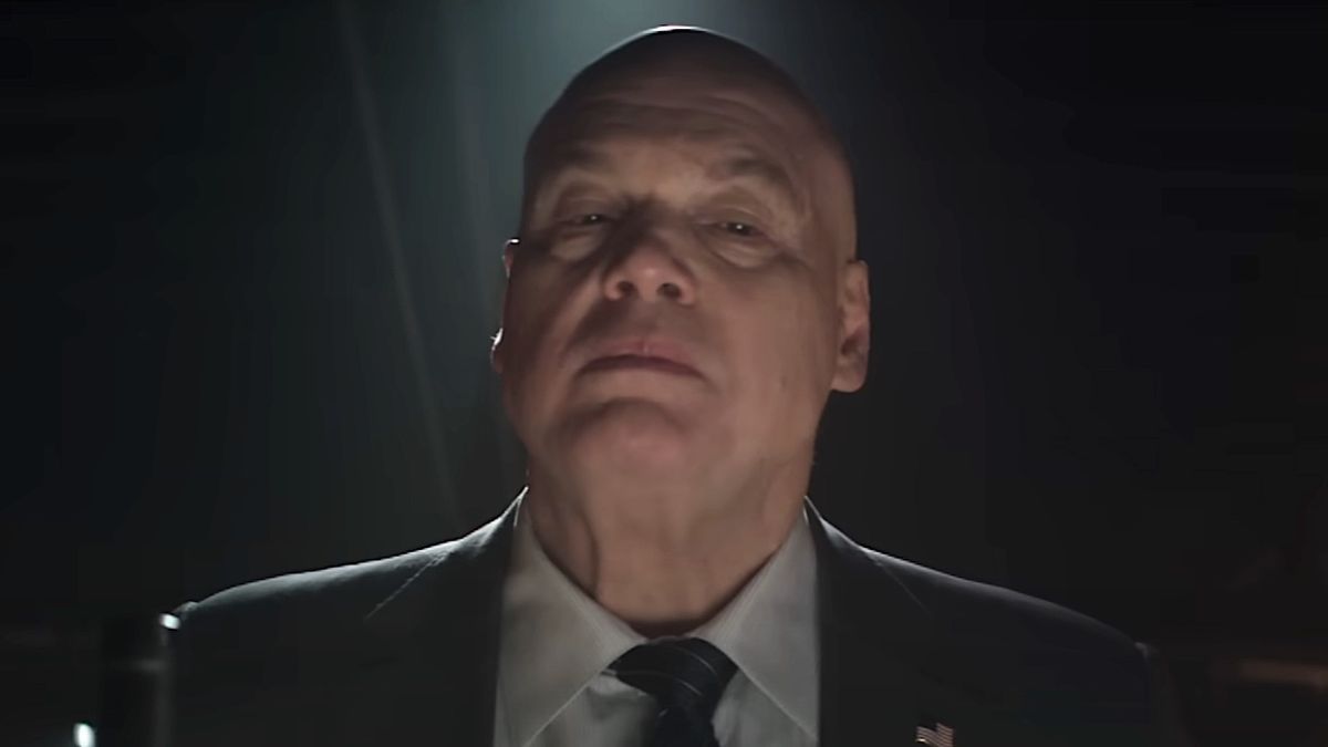 Close-up on Kingpin in Daredevil: Born Again trailer