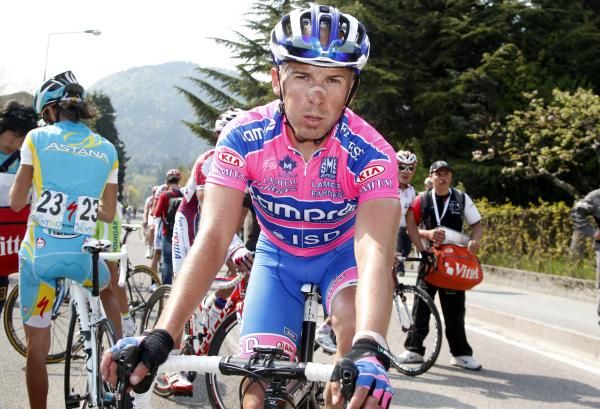 Marco Marzano (Lampre-ISD) after the finish.