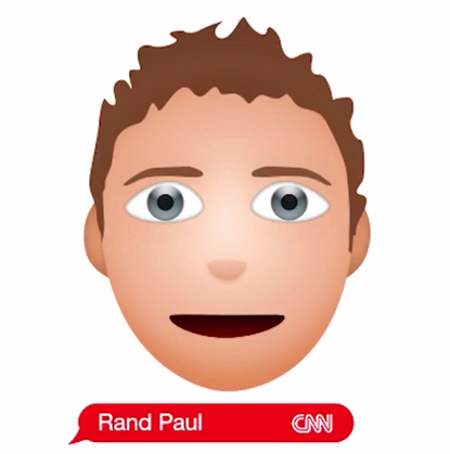 CNN's Rand Paul emoji