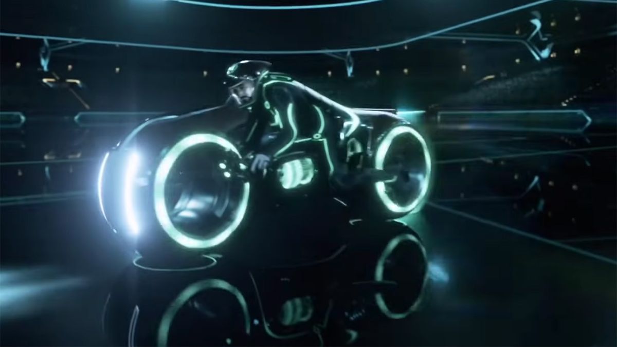 screenshot of Tron Bike