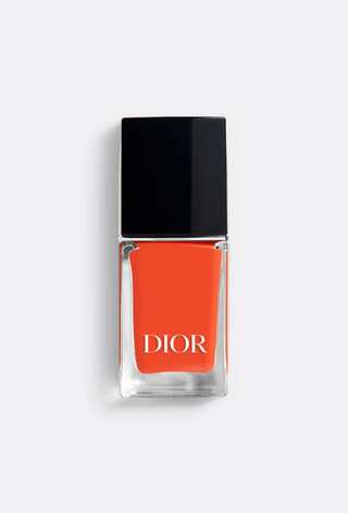 An image of a Dior nail polish, which can be used to achieve spring nail designs.