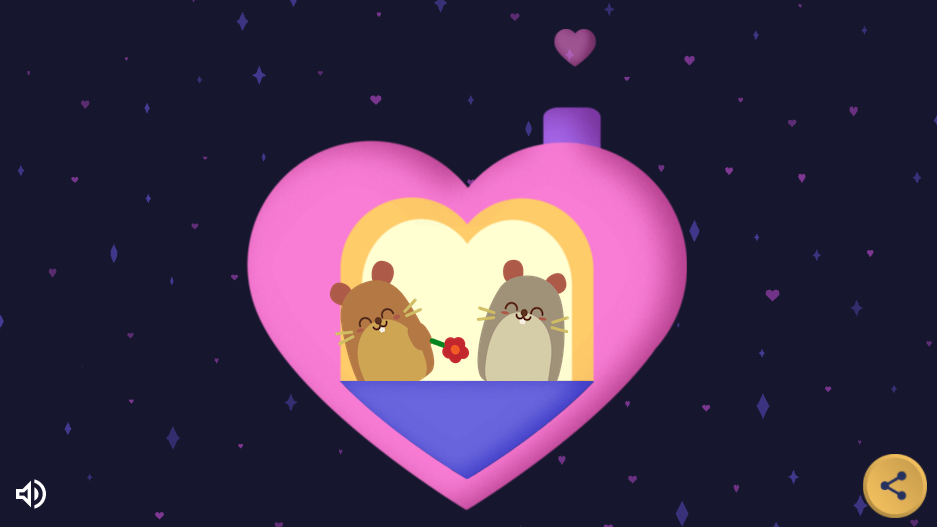 Google Doodle Valentine&#039;s Day game