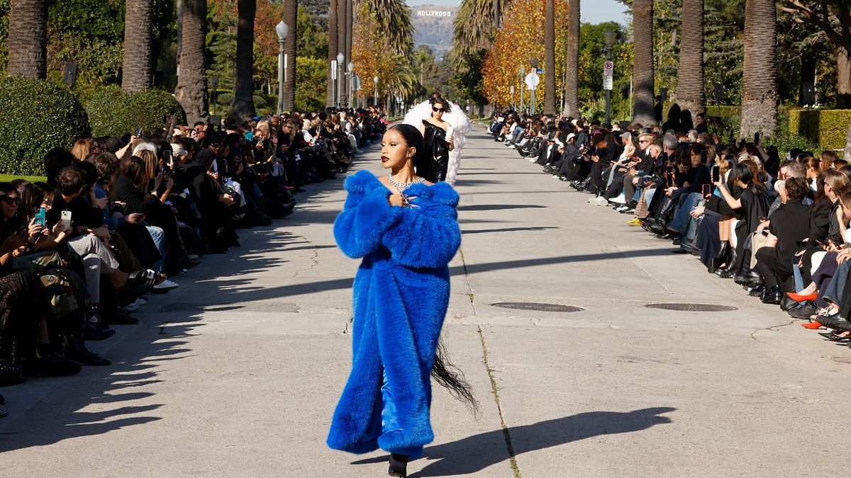 Celebrities Flock to Balenciaga Show, Which Turned an L.A. Residential Street Into a Runway