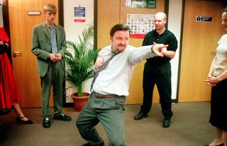 TV tonight David Brent dancing in The Office