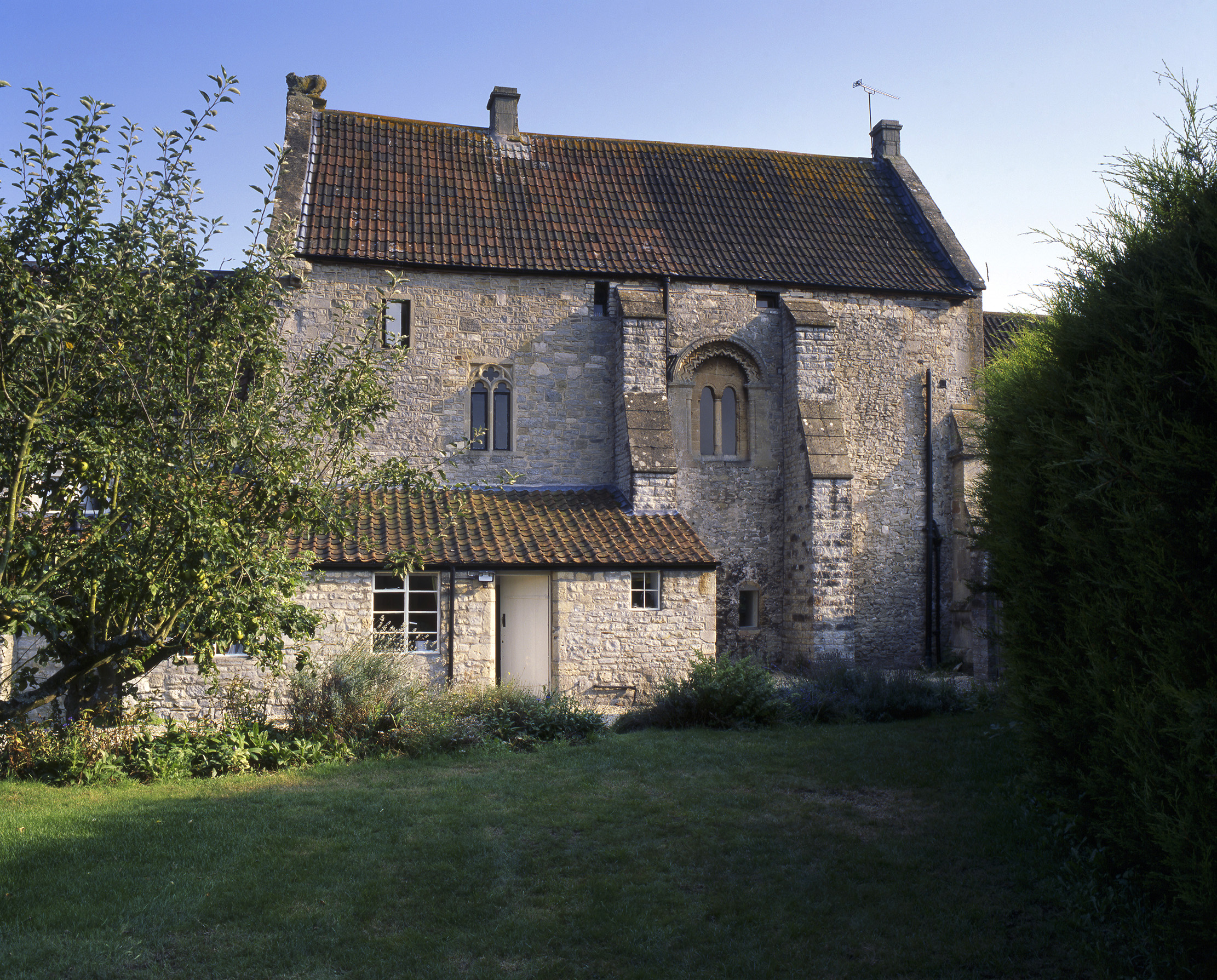 View of the exterior of Saltford Manor. The house is datable on stylistic grounds to before 1150. Not Used CL 28/08/2003