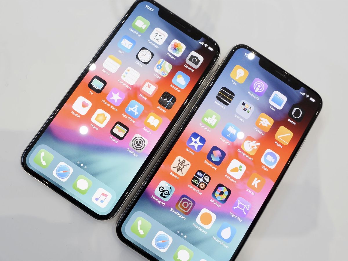 iPhone XS and iPhone XS Max