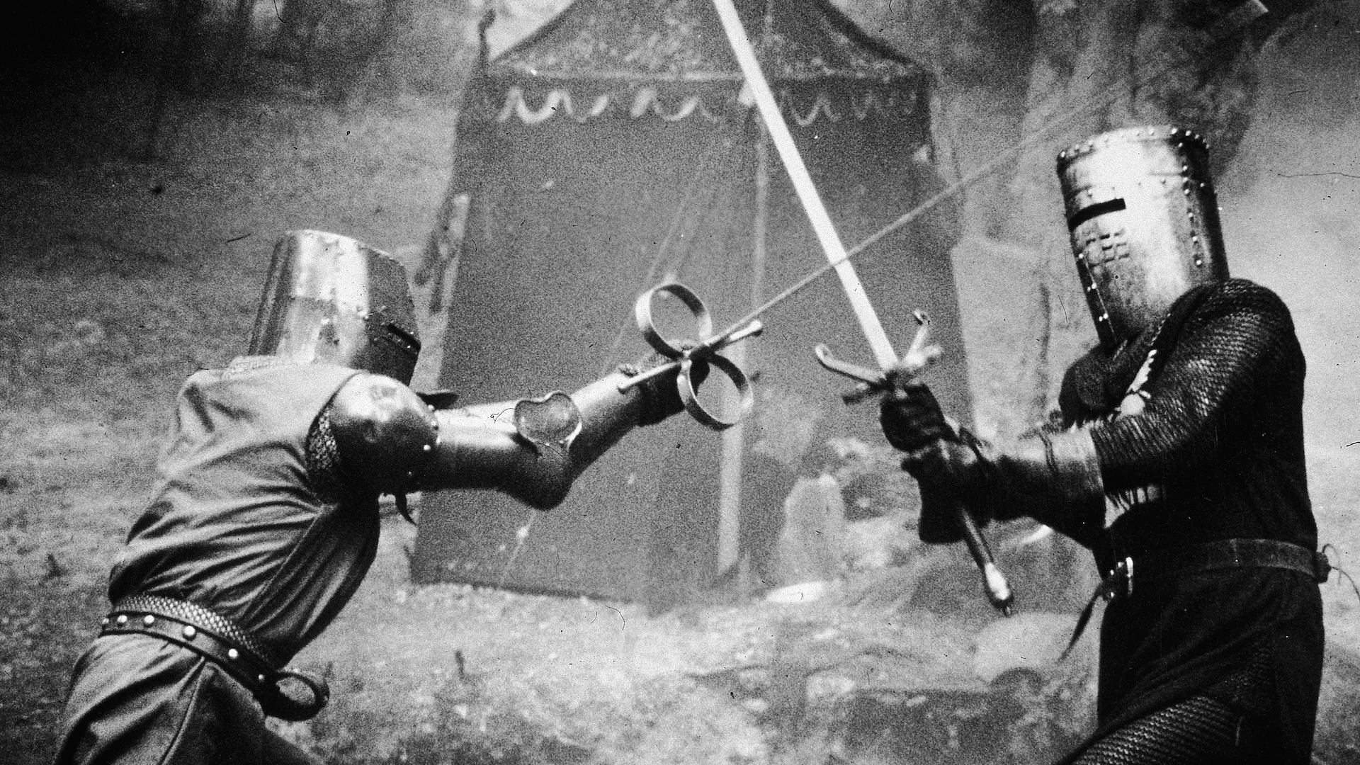 Still images from Monty Python and The Holy Grail