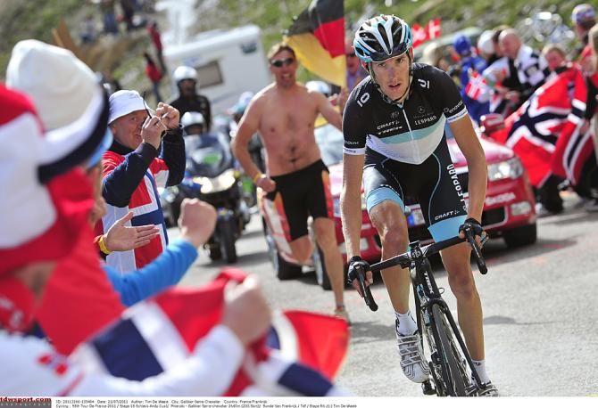 Andy Schleck attacked solo to win stage 18 of the 2011 Tour de France