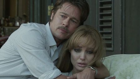 Pitt and Jolie star in the drama By The Sea (2015). 