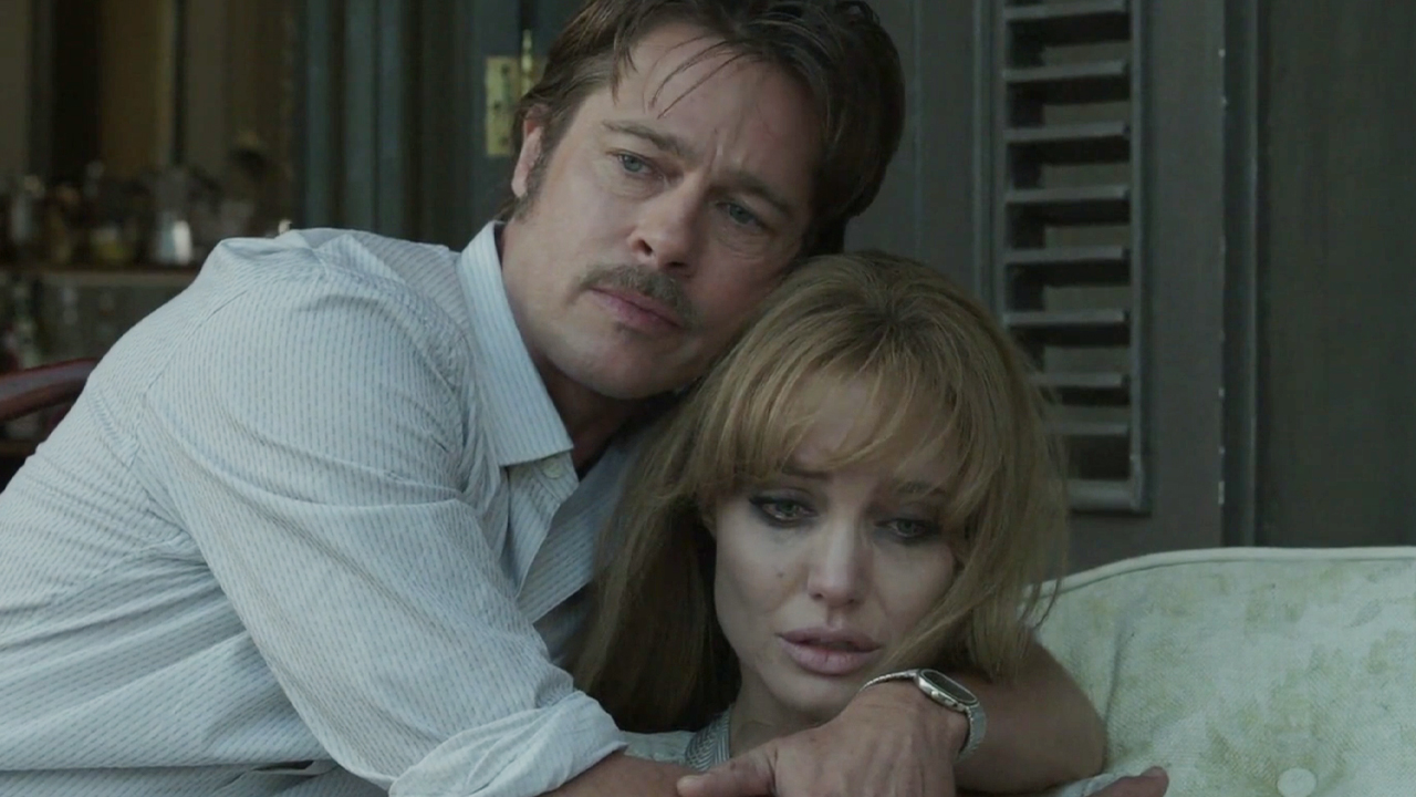 Pitt and Jolie star in the drama By The Sea (2015). 