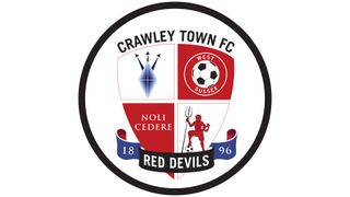 Crawley Town crest badge for the season 2024/25