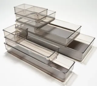 Cella 7-Piece Drawer Organizer With 3 Liners