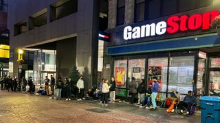 A GameStop store