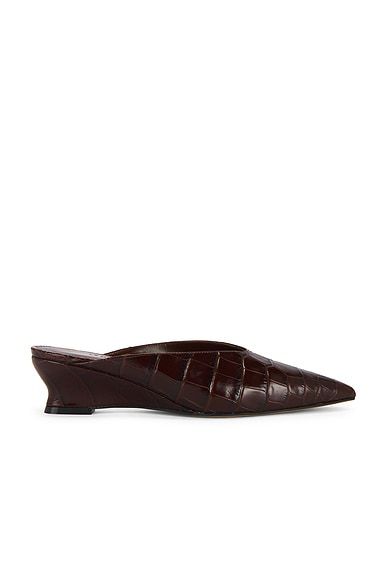 Victoria Micro Wedge Mule