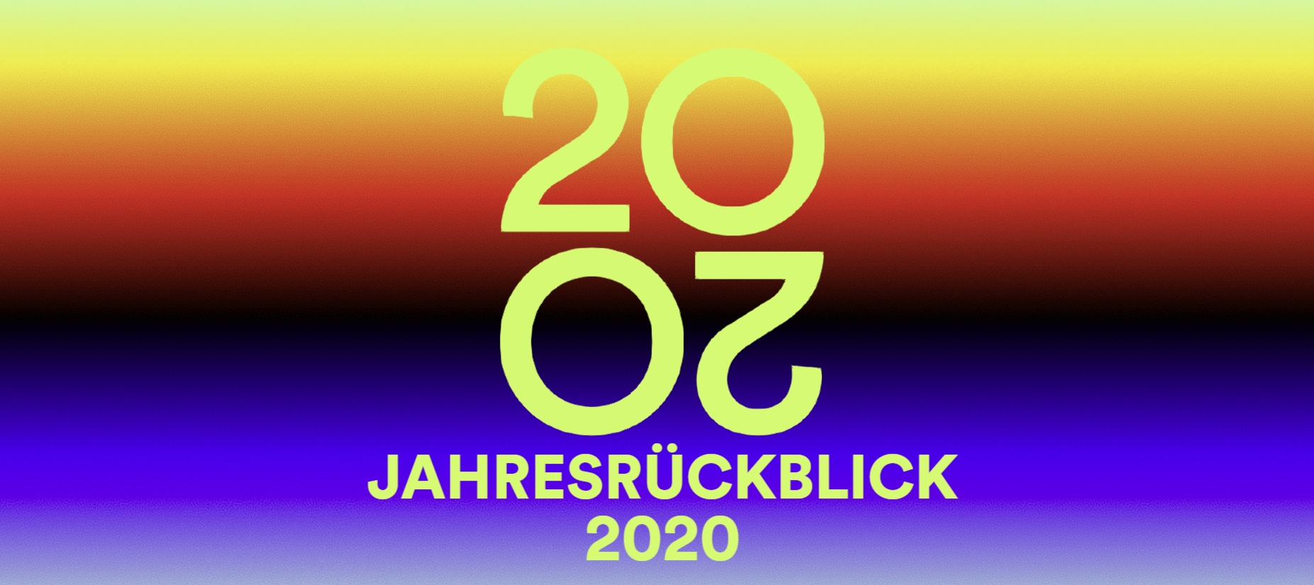 Spotify Jahresrückblick 2020