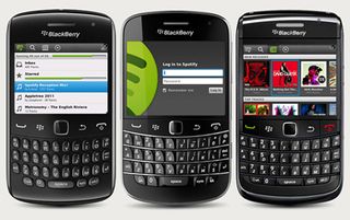 BlackBerry Spotify app