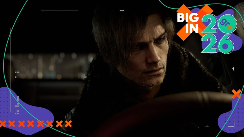 Resident Evil Requiem protagonist Leon sitting in the driver's seat of a dark car