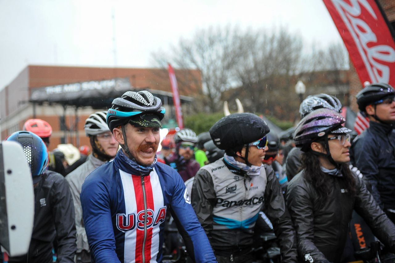 Riders at the race start