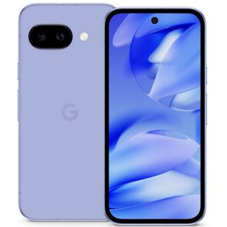 Renders of the front and back of the Iris Google Pixel 9a.