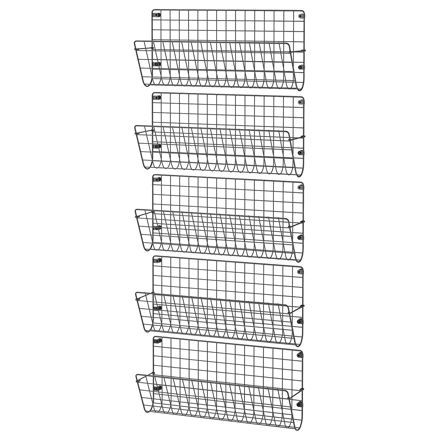 Grejig Hallway Furniture, Set of 5 - Grey