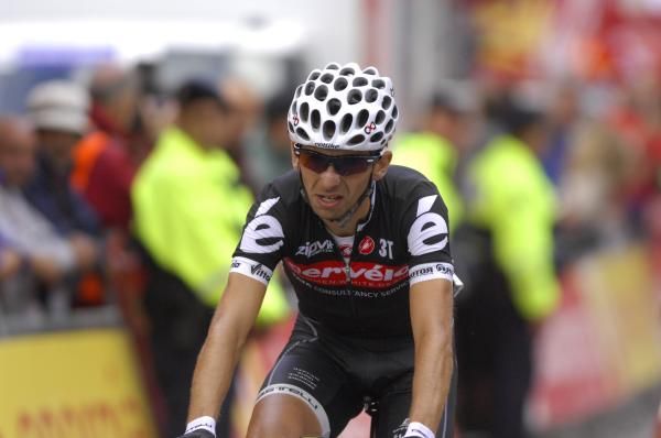 Xavier Tondo (Cervelo) made up a lot of ground in the finale.