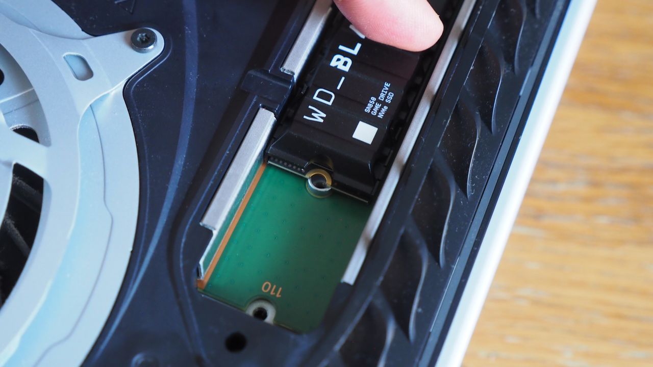 PS5 SSD install with WD Black internal M.2 type