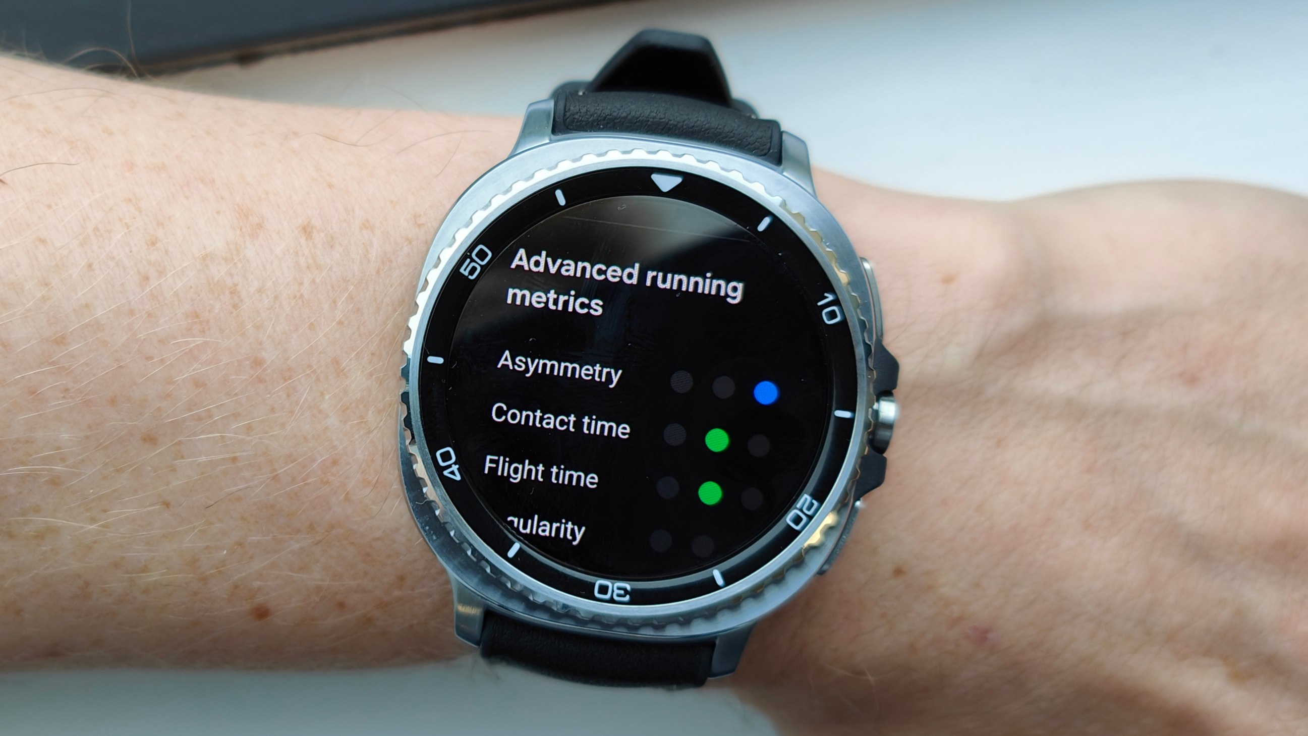 Samsung Galaxy Watch 8 Classic advanced running metrics