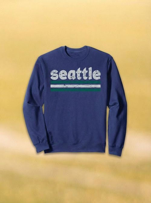 Vintage-style Seahawks Sweatshirt