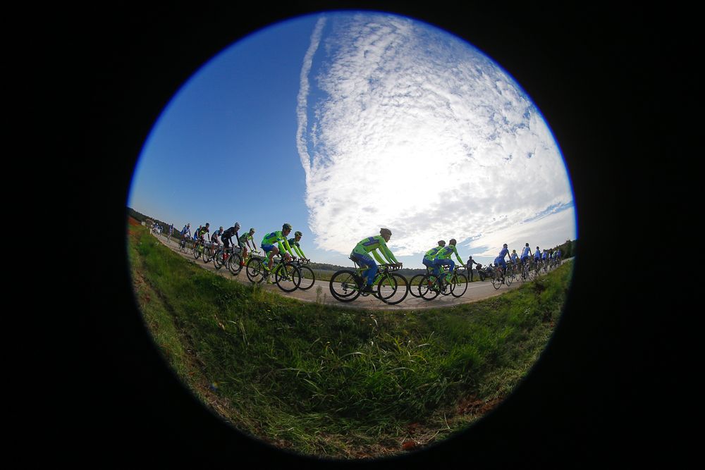 Tinkoff-Saxo riders train this week in Poreč, Croatia.