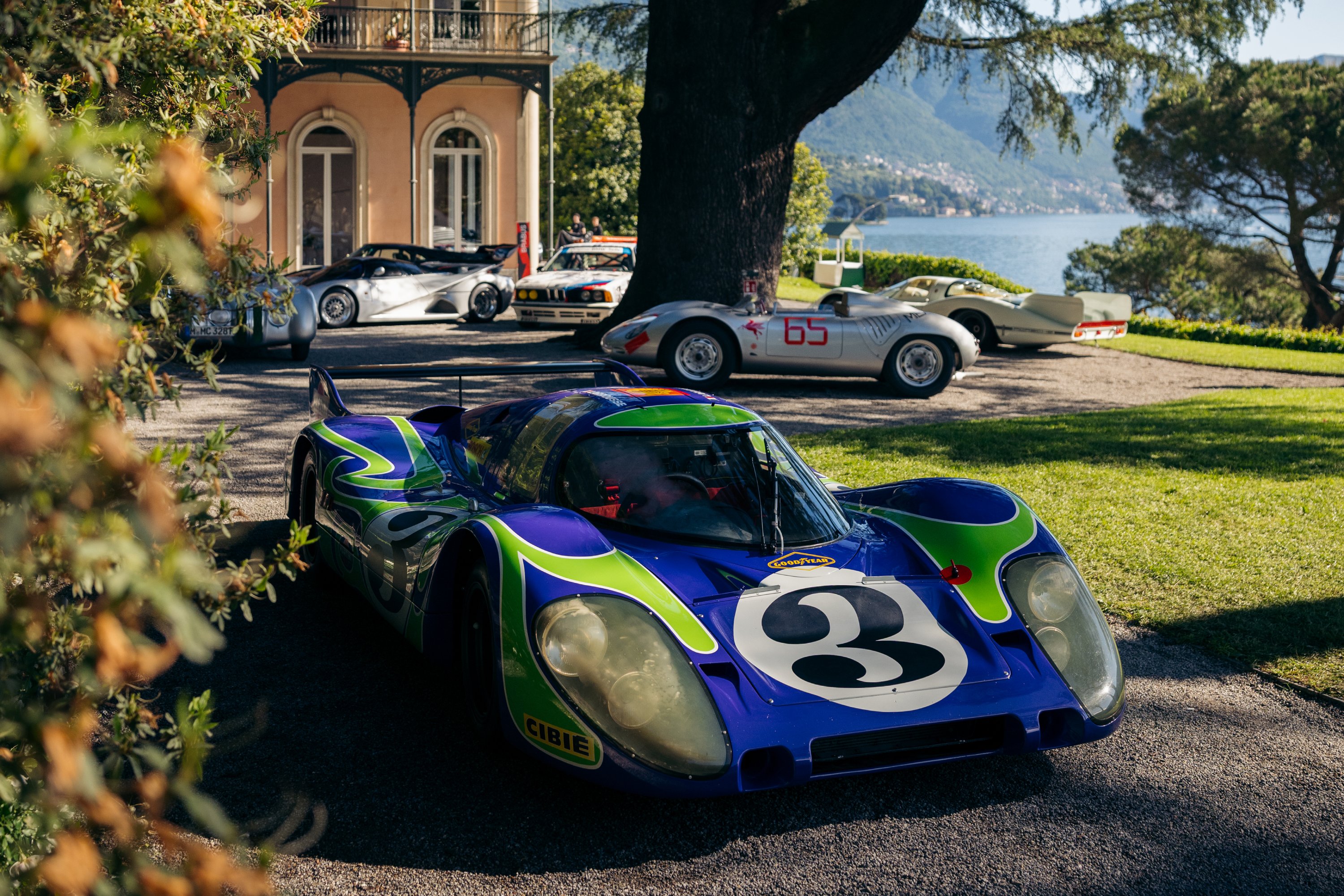 The Porsche 917-043 'Hippie Car' that finished 2nd at Le Mans in 1970