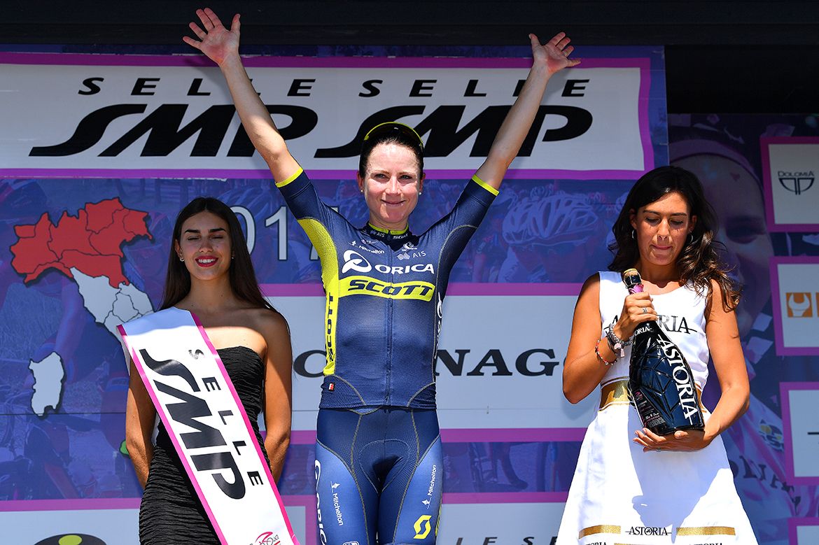 Mountains leader Annemiek van Vleuten