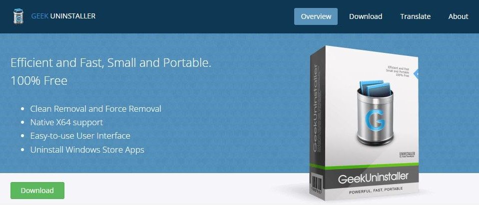 Geek Uninstaller Review Hero