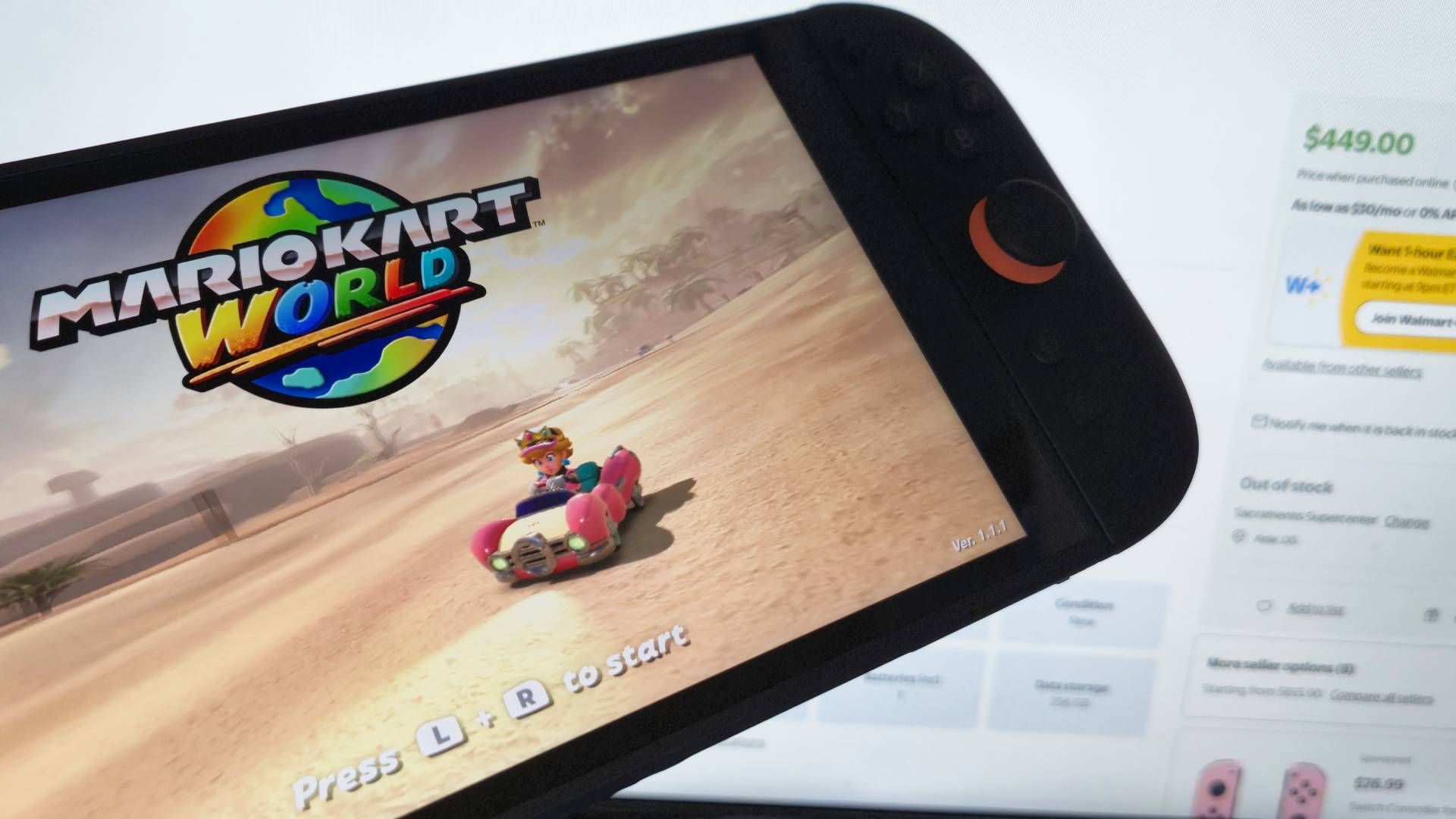 There's a major Switch 2 stock drop happening at Walmart today, but ...