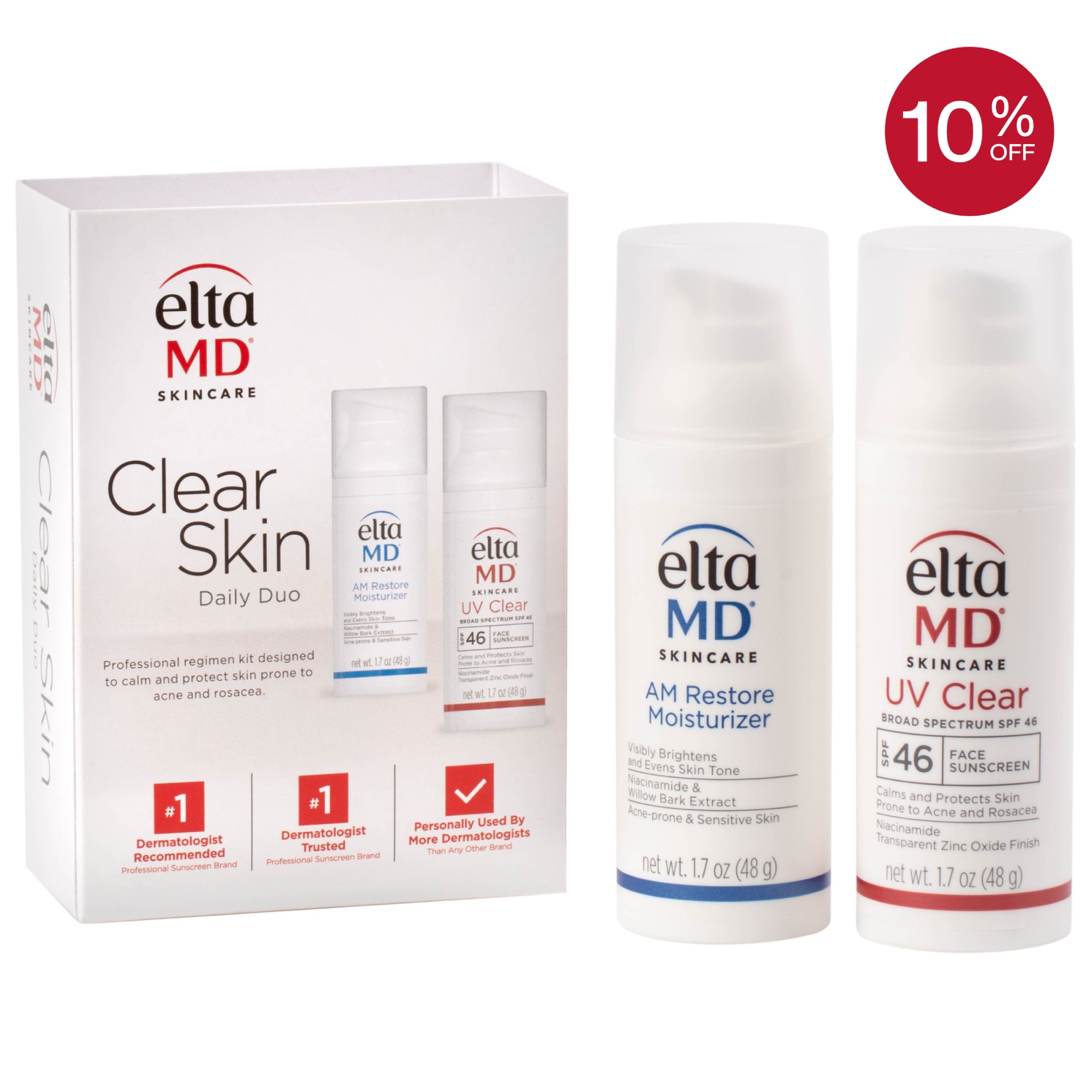 Eltamd Clear Skin Daily Duo Set