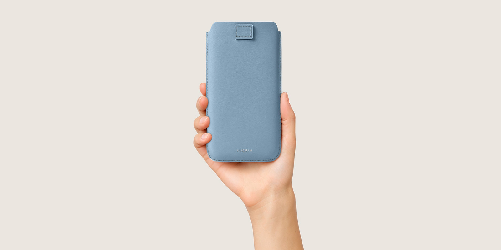 Lucrin iPhone sleeve