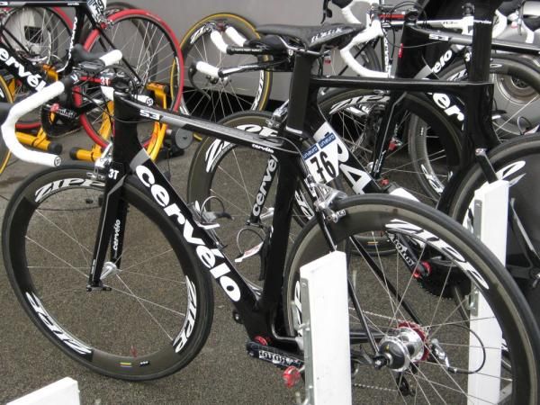 Daniel Lloyd's road race bike