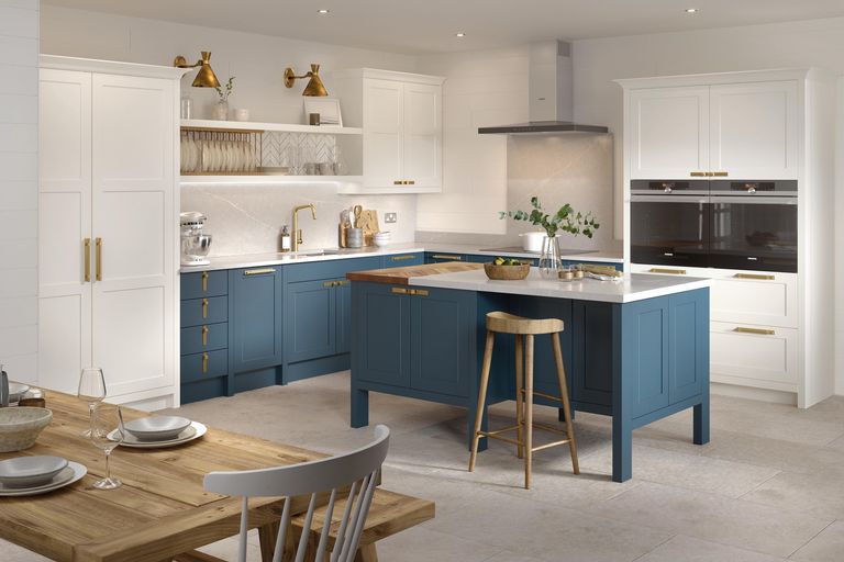 Two Tone Kitchen What It Is And How To Create The Look Homes Gardens