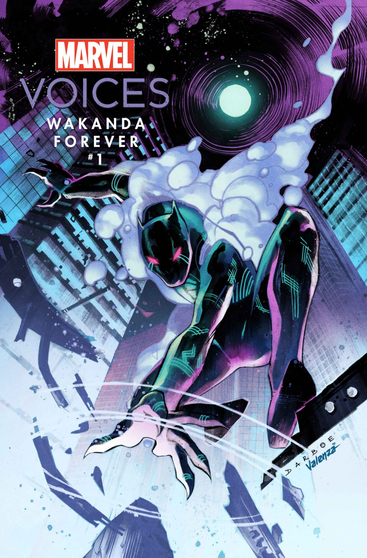 Marvel's Voices: Wakanda Forever #1 art
