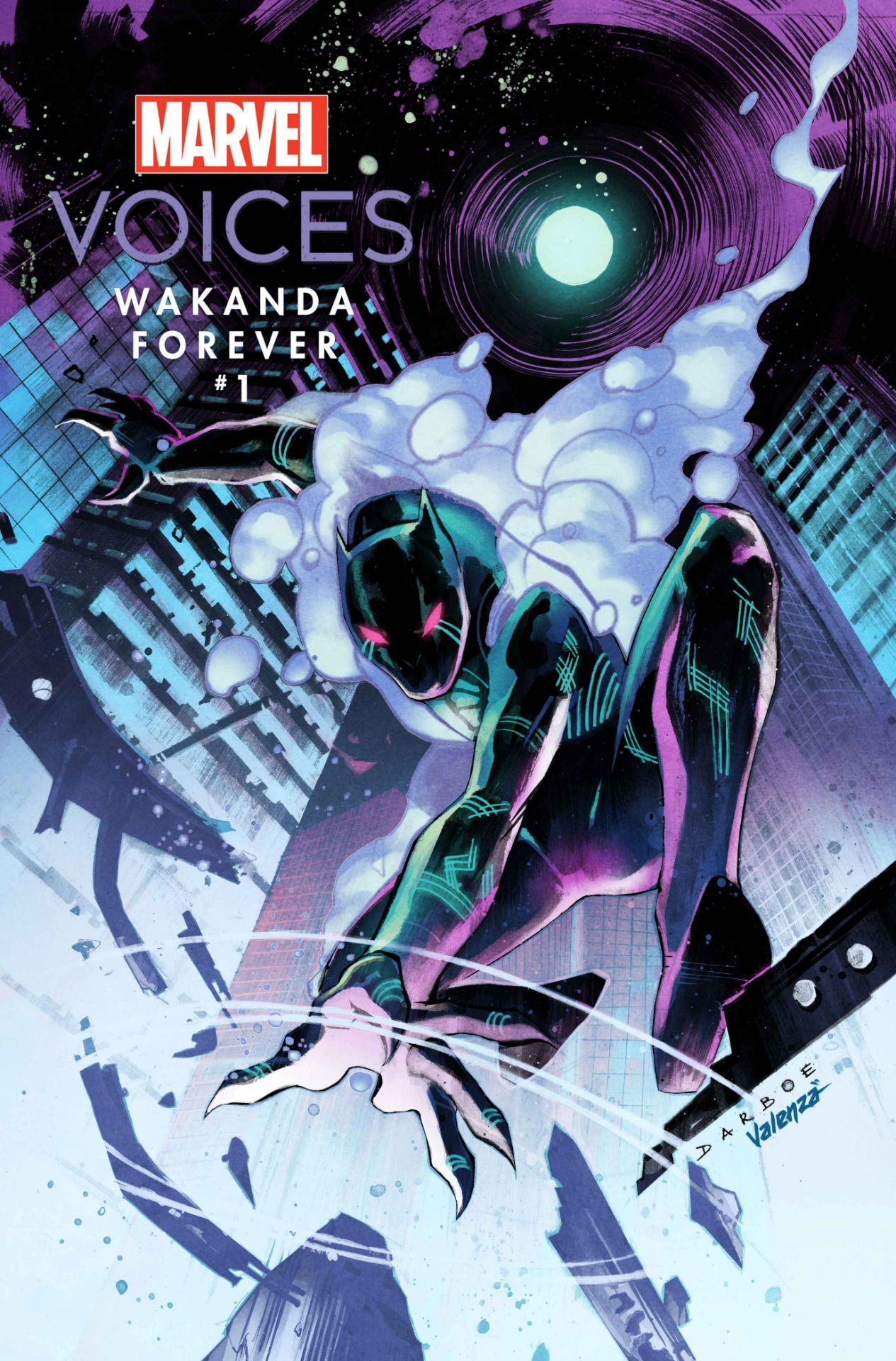 Marvel's Voices: Wakanda Forever #1 art