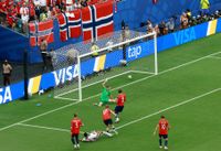 Bellingham scoring vs Norway.