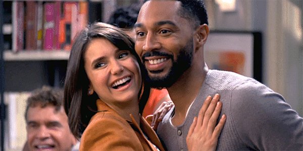 Nina Dobrev and Tone Bell in Fam on CBS